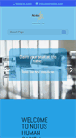 Mobile Screenshot of getnotus.com